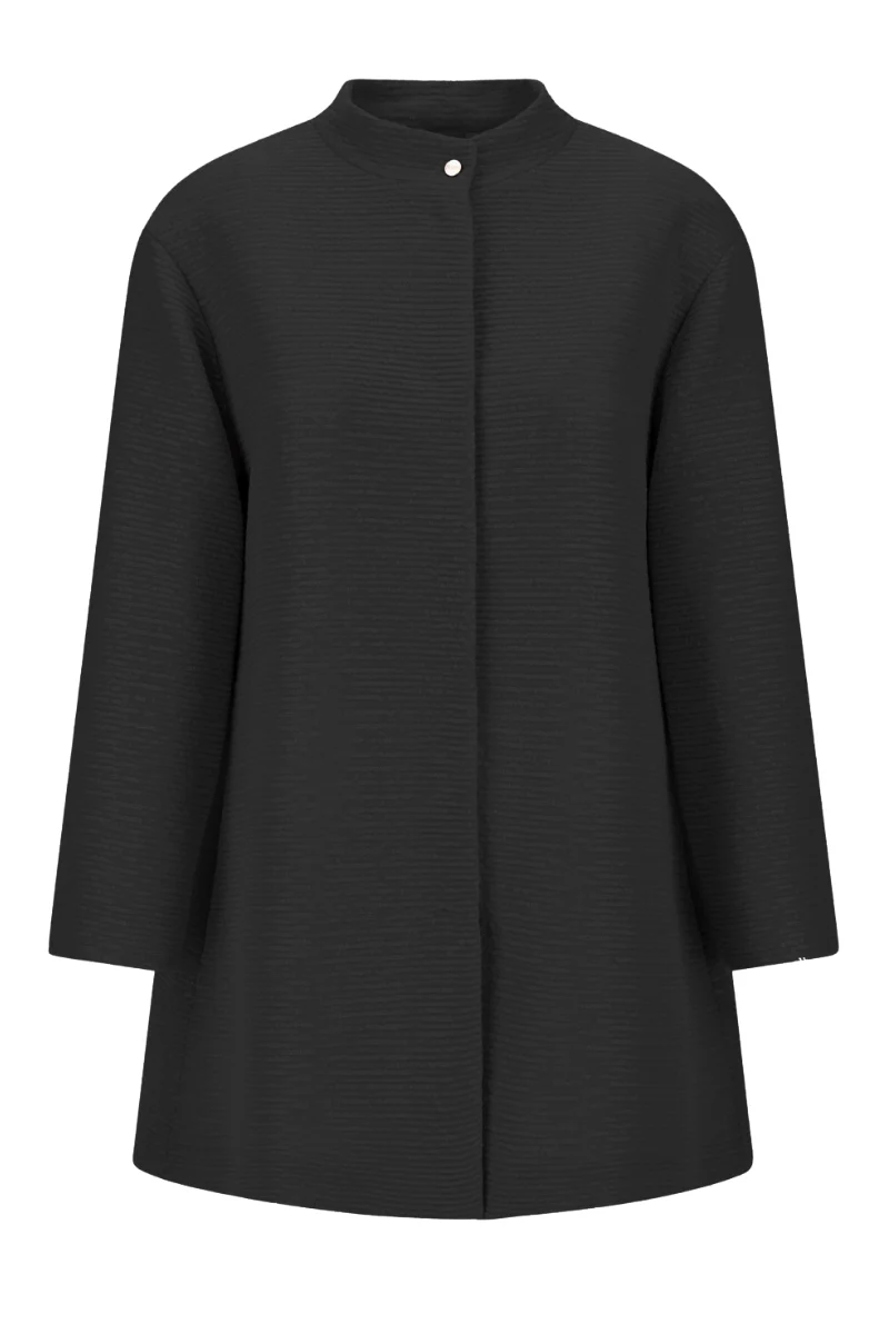 Veiled Sequin Coat - Image 5