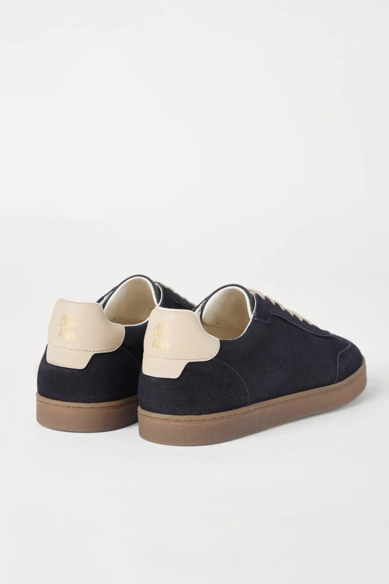 Washed Suede Sneakers - Image 4