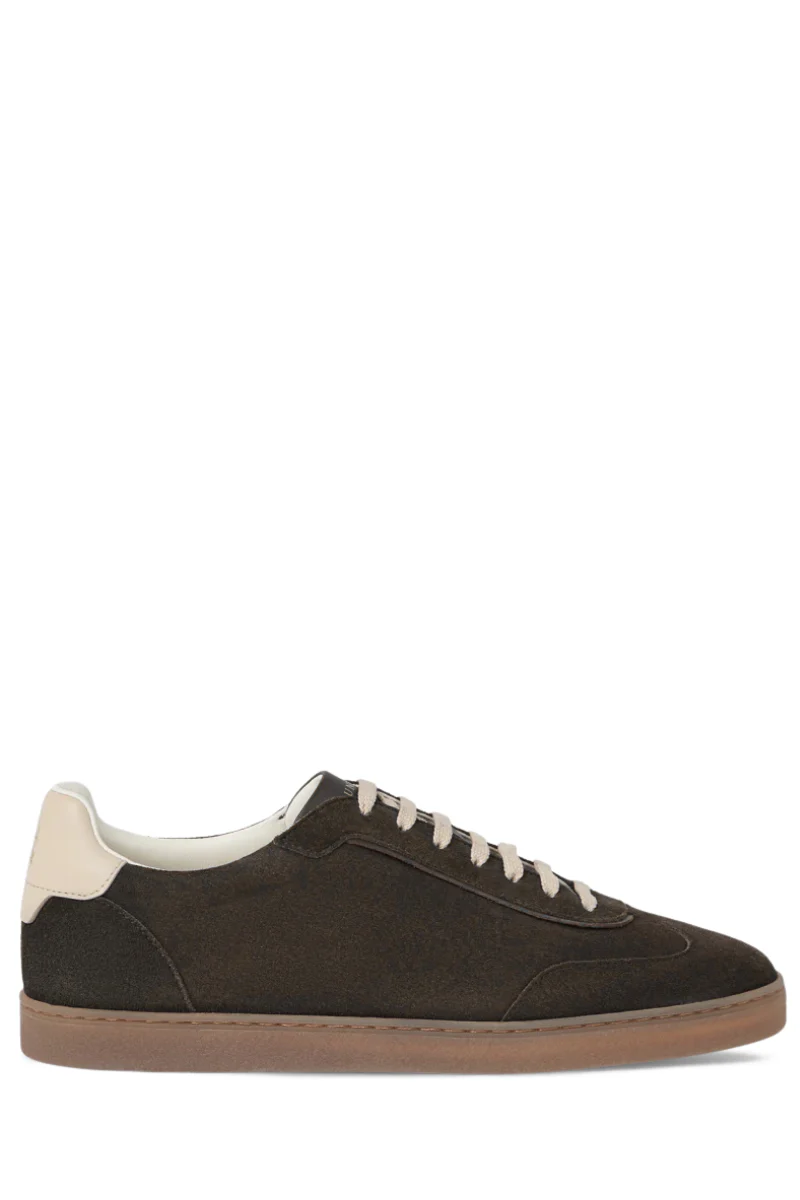Washed Suede Sneakers - Image 5