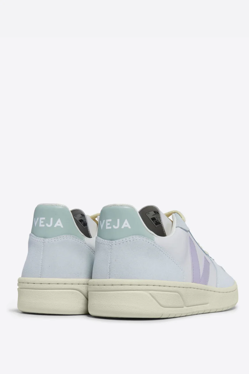 Women's V-10 Leather Sneakers - Image 3