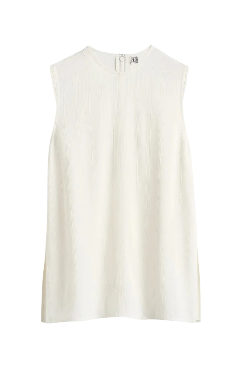Woven Stripe Top