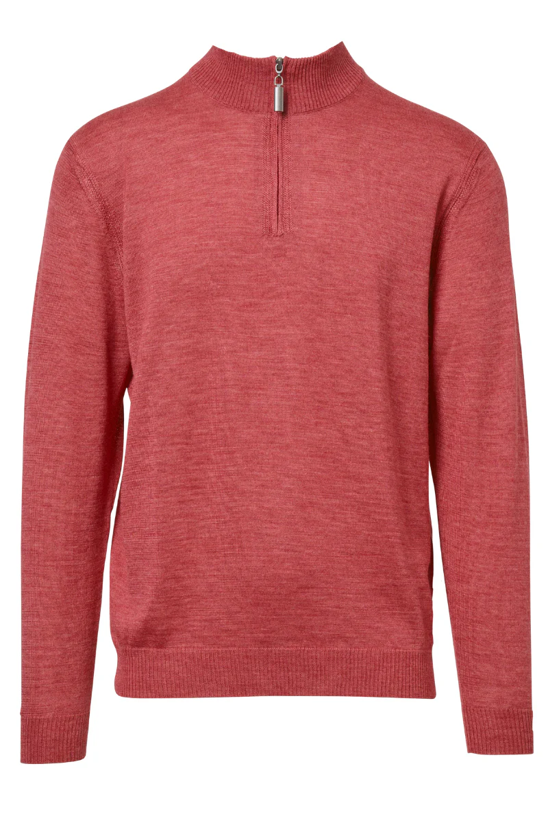 Zip Mock Sweater